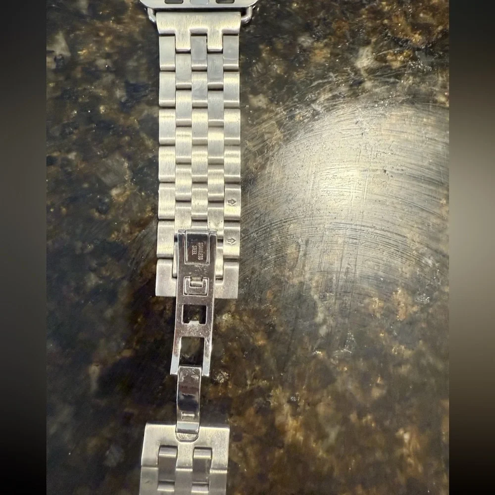 Brushed Metal Stainless Steel Watch Strap Business Wristbands 18 20 22 24 26mm